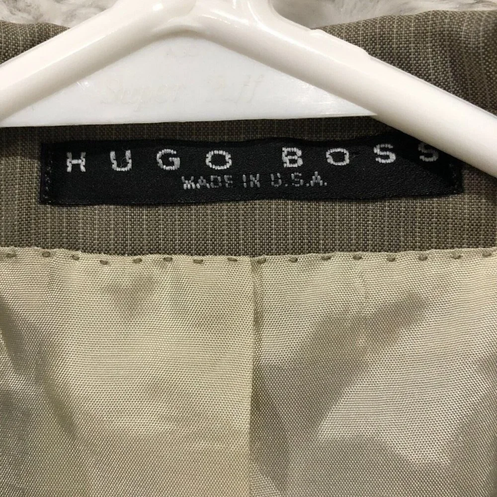Hugo Boss worn wool